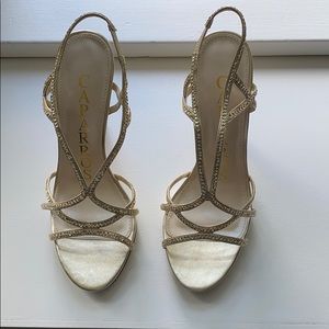 BRAND NEW Rhinestone heels